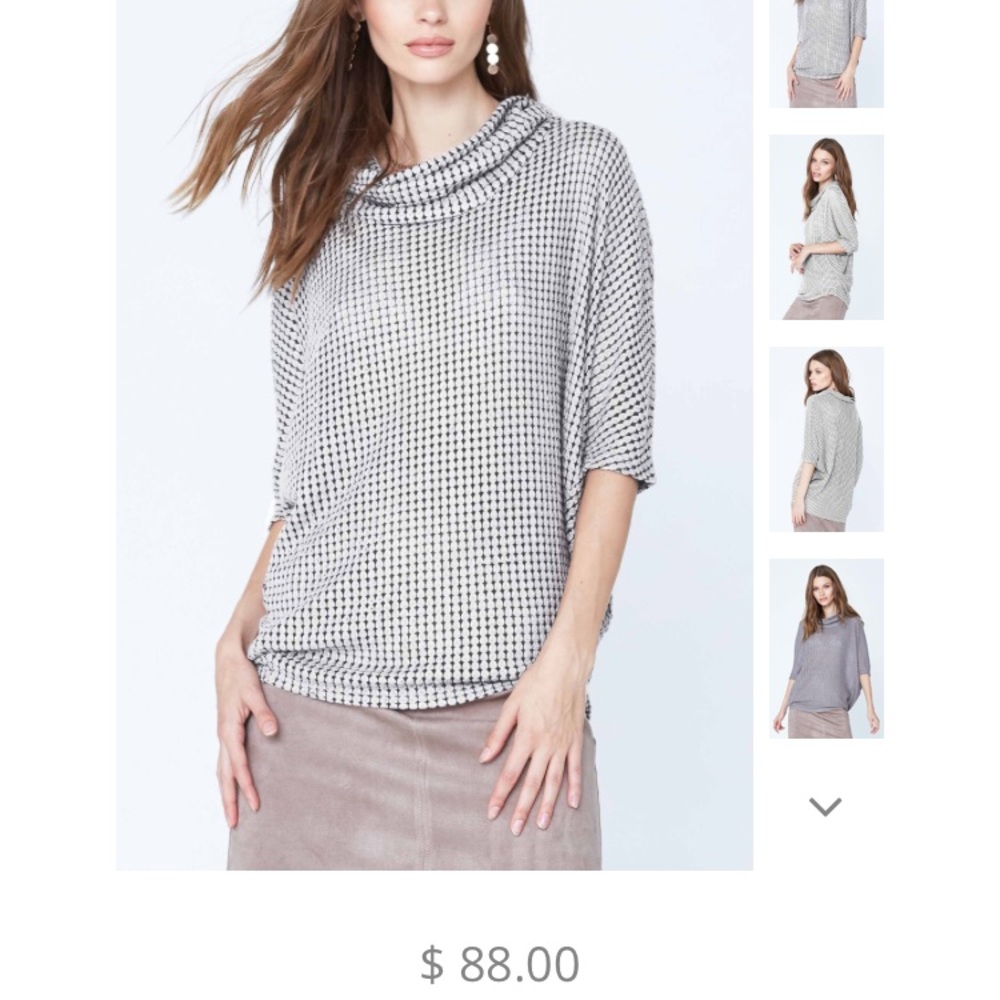 Size Large Cowl neck top